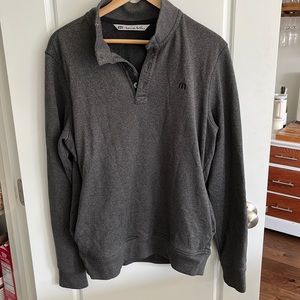Travis Mathew Quarter Zip (button style), Medium